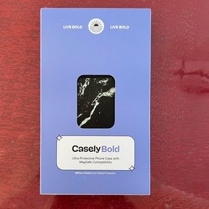 Casely iPhone 13 Pro | NWT | Black Pearl | Classic Black Marble Case